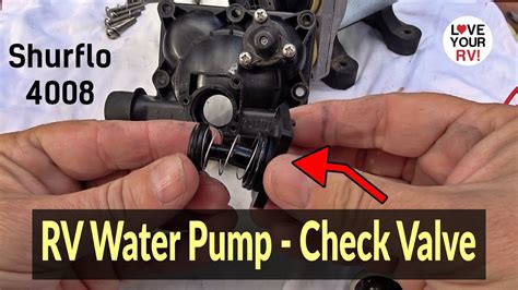 rv fresh water check valve replacement|RV Water Pump Check Valve Function and。